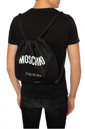 Logo-printed backpack, zdjęcie 2 Logo-printed backpack od Moschino